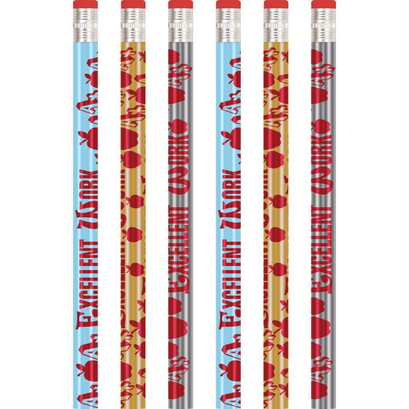 Excellent Work - Merit Pencils (Bundle of 10)