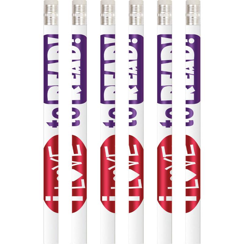 I Love to Read - Merit Pencils (Bundle of 10)