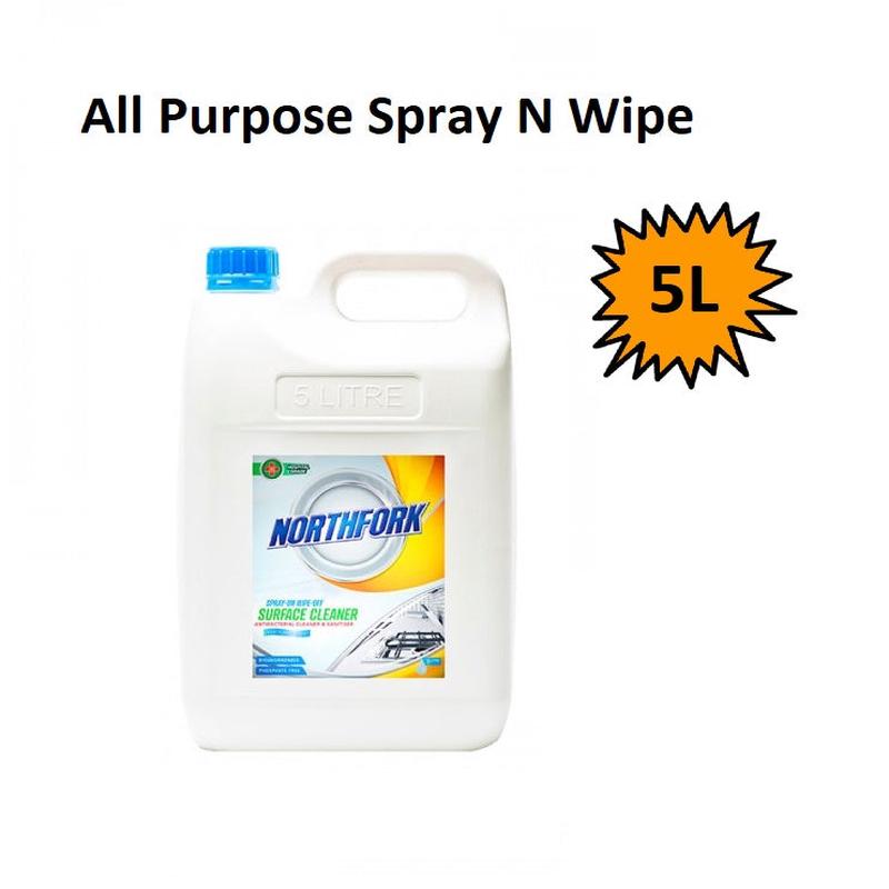 All Purpose Spray N Wipe - 5 Litre