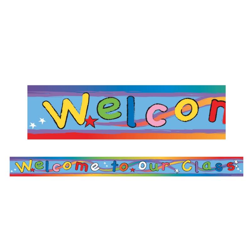 Welcome to Class - Large Borders (Pack of 12)