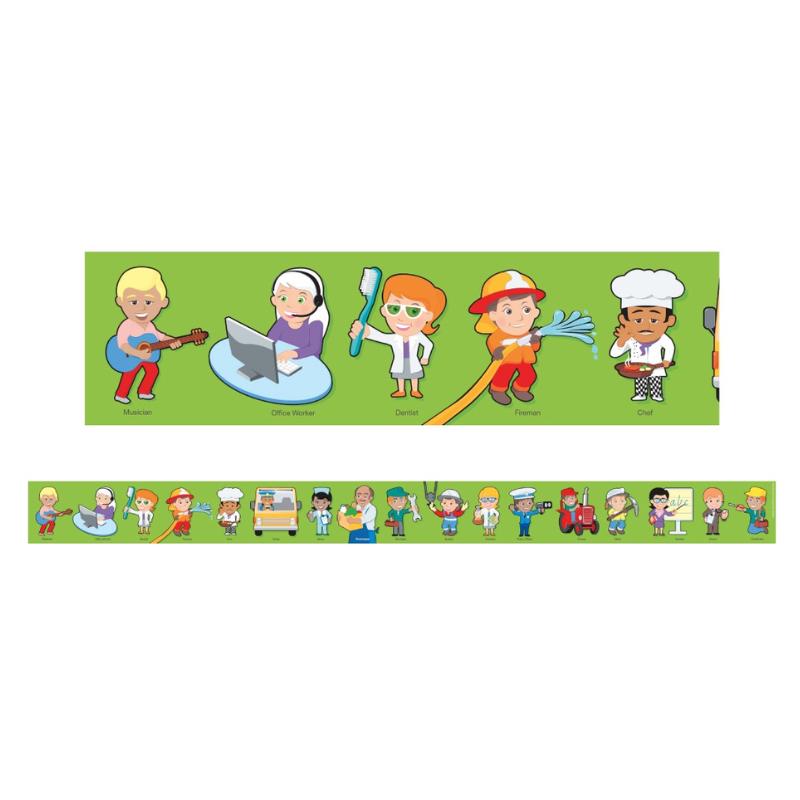 Workers in Our Community - Large Borders (Pack of 12)