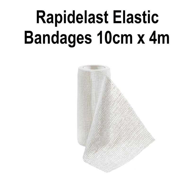 Rapidelast Elastic Bandages - 10cm x 4M