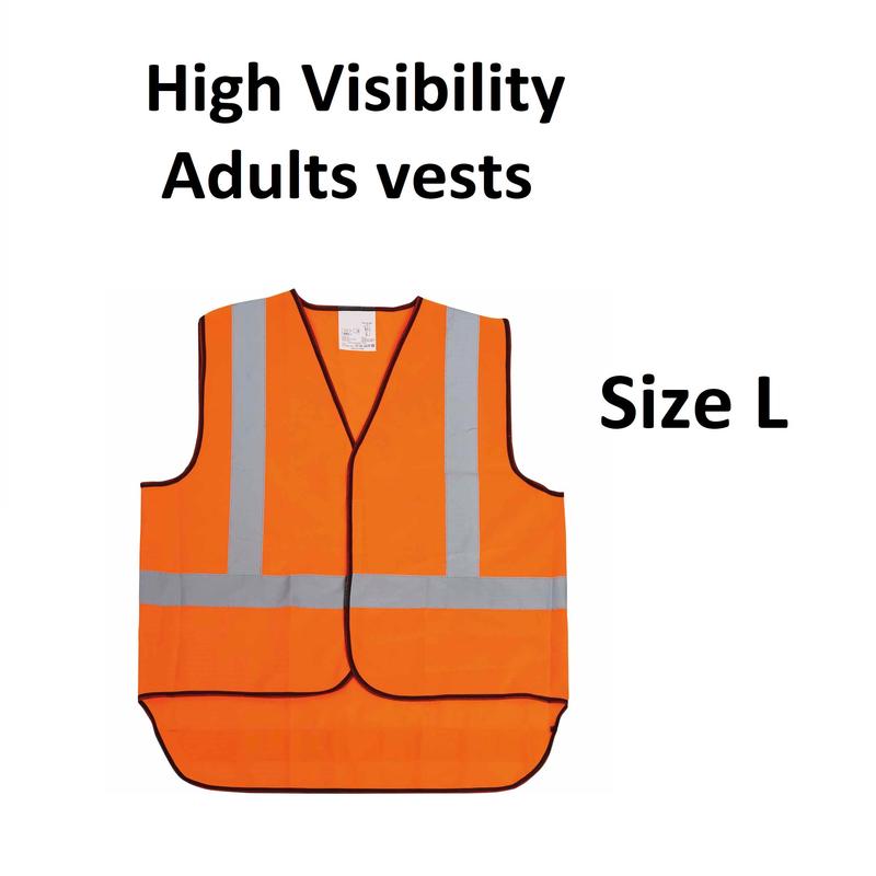Vest Size L (Adult) - High Visibility Vest