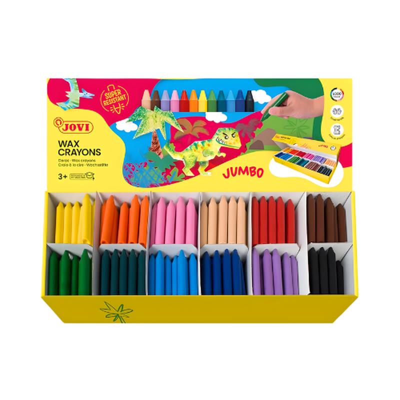 Jovi Wax Crayons - Box of 300