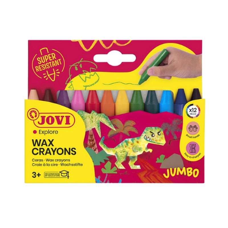 Jovi Wax Crayons - Pack of 12