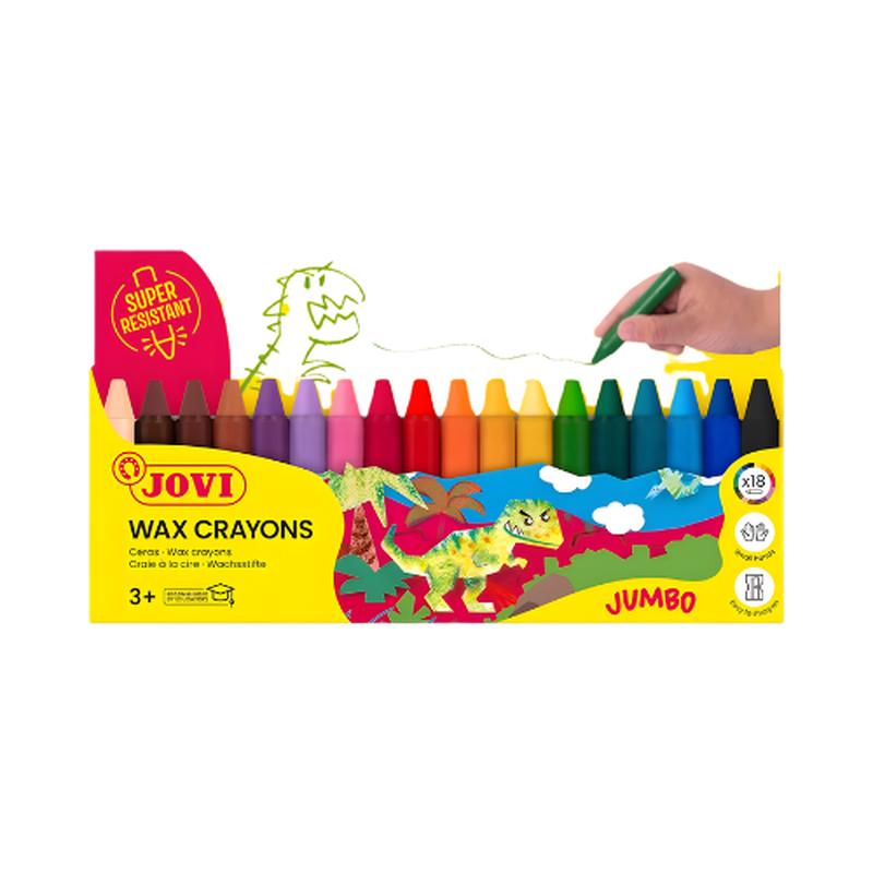 Jovi Wax Crayons - Pack of 18