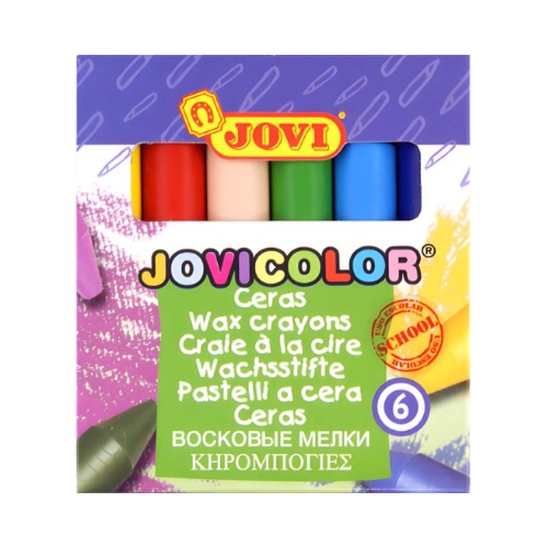 Jovi Wax Crayons - Pack of 6