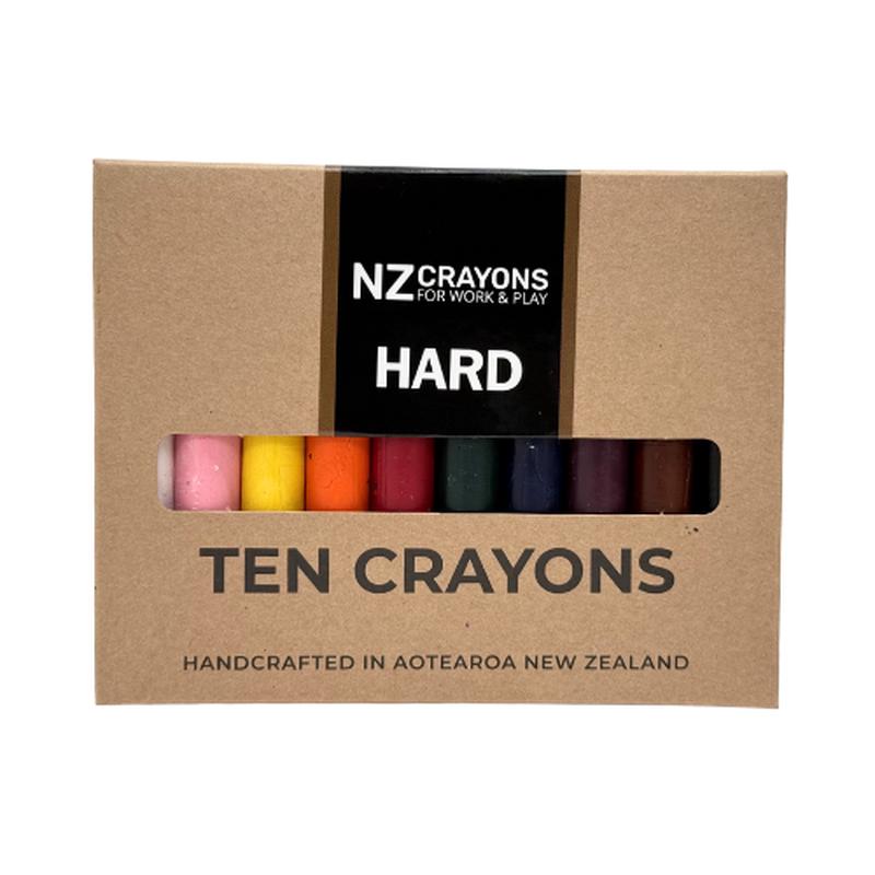 Retsol Hard Wax Crayons - Assorted 10's