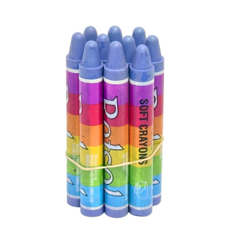 Retsol Soft Wax Crayon - Lilac 10's