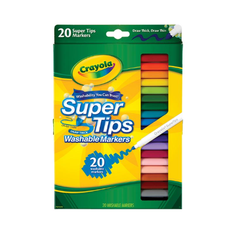 Crayola Super Tips Markers - 20's