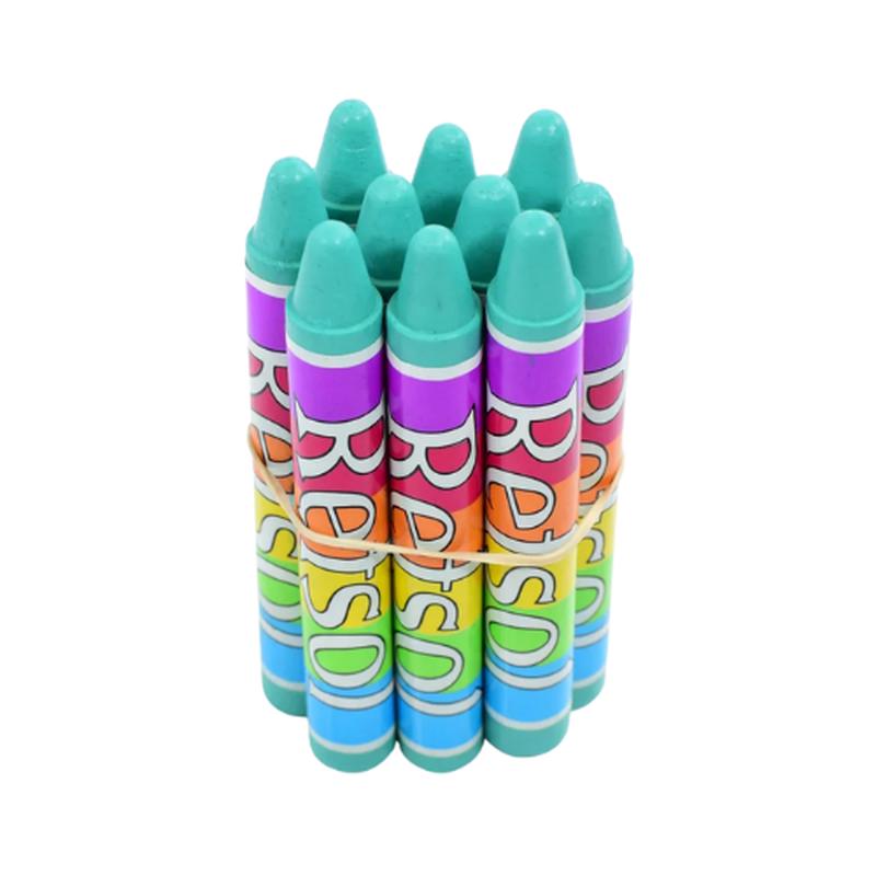 Retsol Soft Wax Crayon - Turquoise 10's
