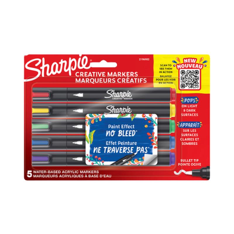 Sharpie Creative Paint Markers - Assorted 5pk