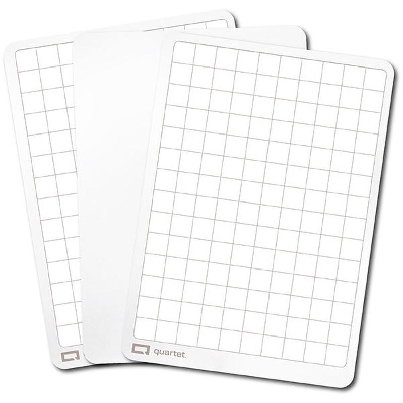 A4 Plastic Whiteboard Double Sided - Grid