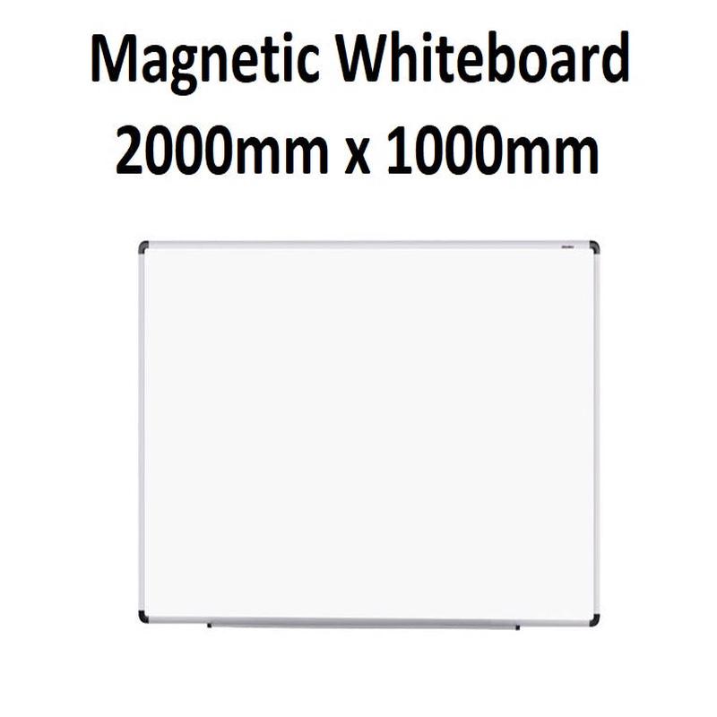 Magnetic Whiteboard - 1000 x 2000mm