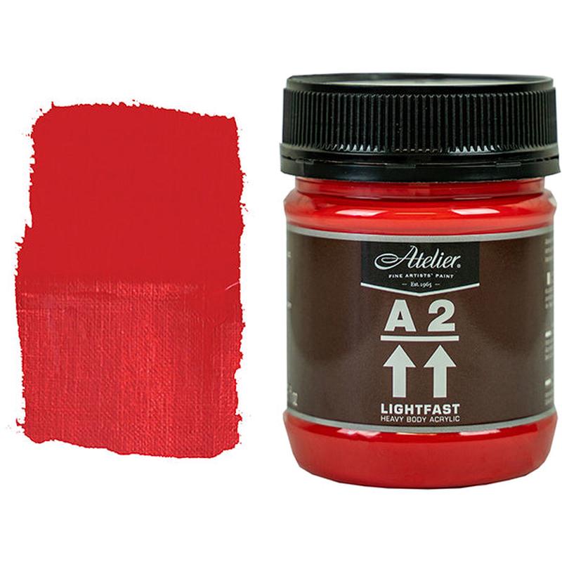 Cadmium Red Medium 250ml - Chroma A2 Acrylic Paint