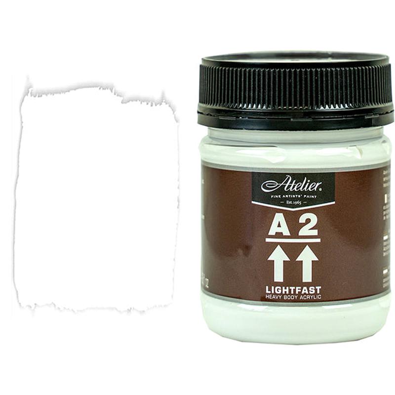 Titanium White 250ml - Chroma A2 Acrylic Paint