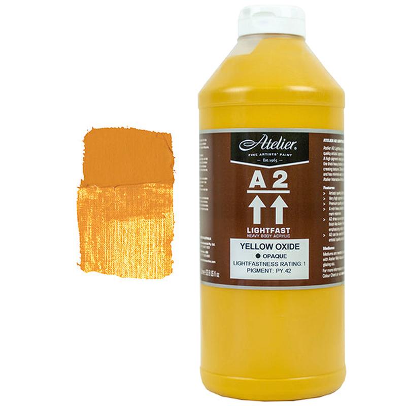Yellow Oxide 1L - Chroma A2 Acrylic Paint