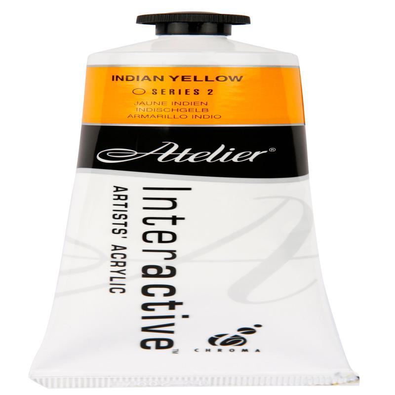 Indian Yellow 80ml - Atelier Acrylic Paint S2
