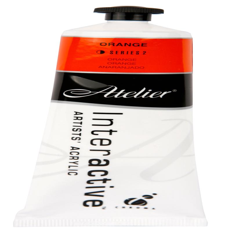Orange 80ml - Atelier Acrylic Paint S2