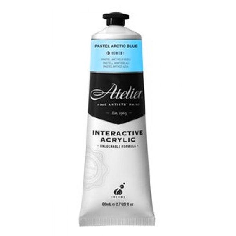 Pastel Arctic Blue 80ml - Atelier Acrylic Paint S1