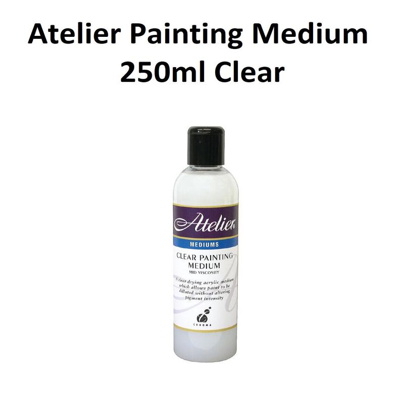 Atelier Clear Painting Medium - 250ml