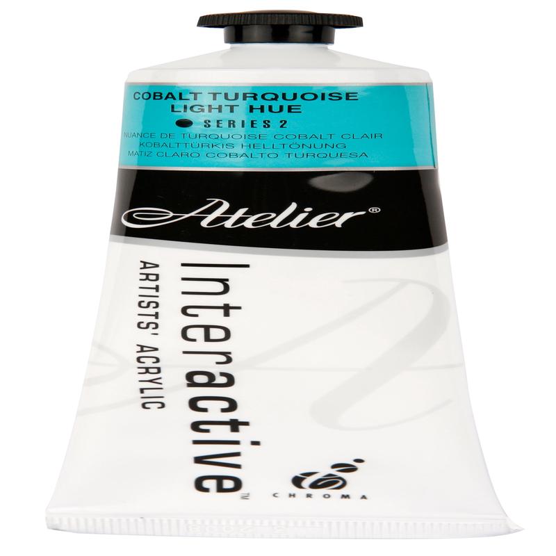 Cobalt Turquoise Light Hue 80ml - Atelier Acrylic Paint S2
