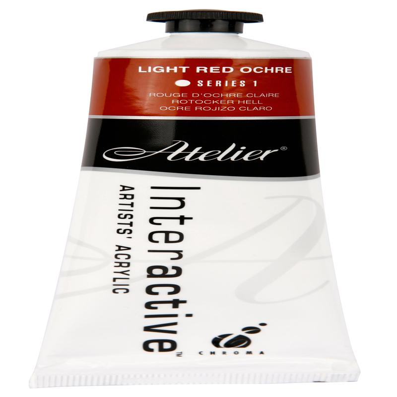 Light Red Ochre 80ml - Atelier Acrylic Paint S1
