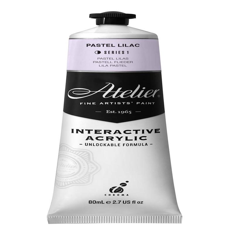 Pastel Lilac 80ml - Atelier Acrylic Paint S1