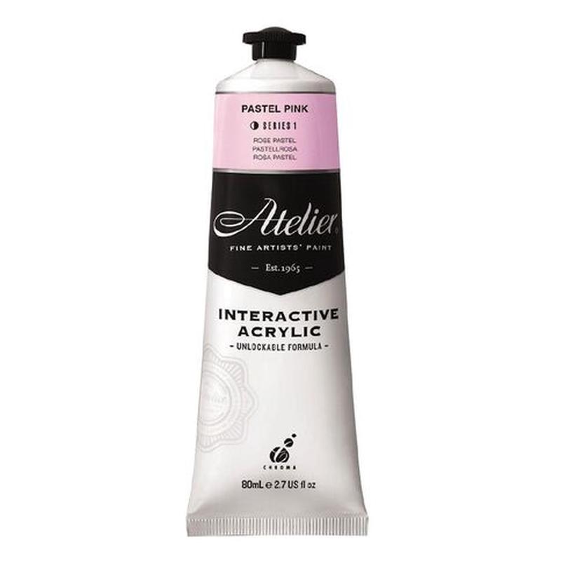 Pastel Pink 80ml - Atelier Acrylic Paint S1