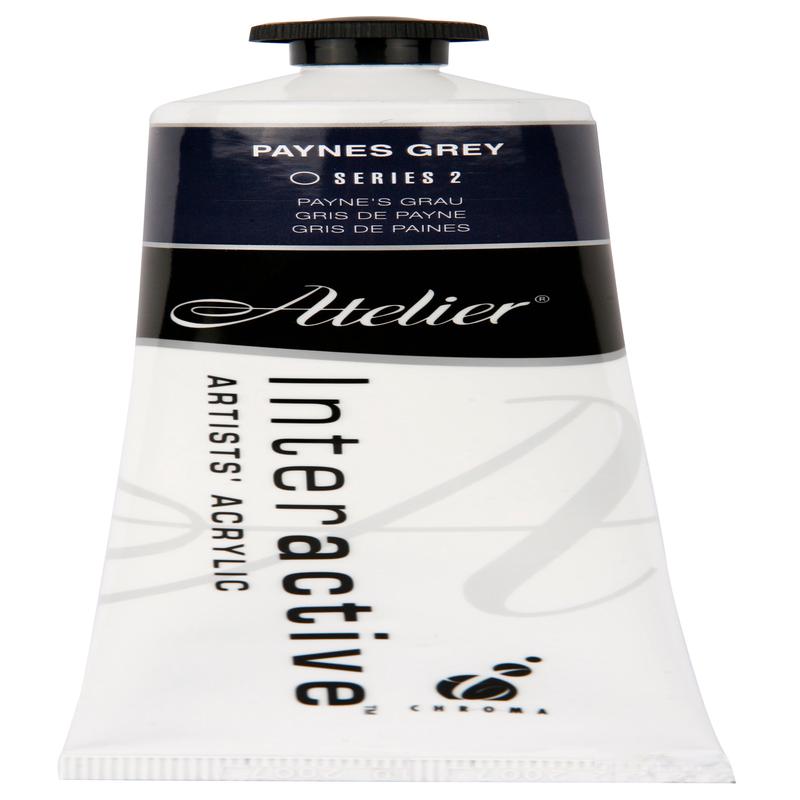 Paynes Grey 80ml - Atelier Acrylic Paint S2