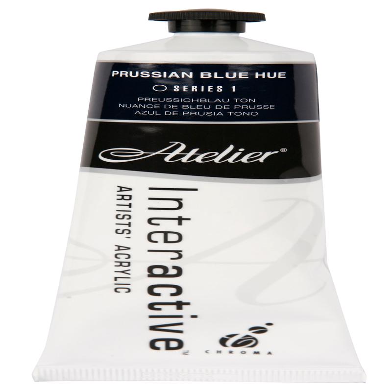 Prussian Blue Hue 80ml - Atelier Acrylic Paint S1