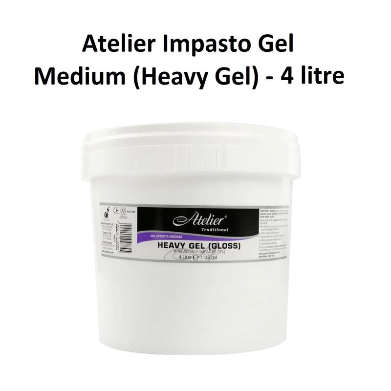 Atelier Impasto Gel Medium (Heavy Gel) - 4 Litre