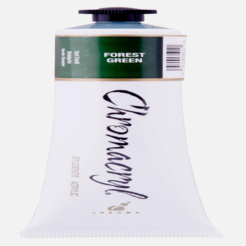 Forest Green 75ml - Chromacryl Acrylic Paint