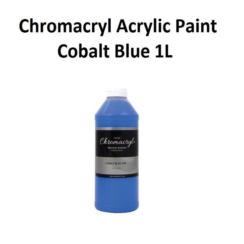 Cobalt Blue Hue 1L - Chromacryl Acrylic Paint