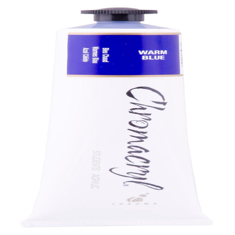 Warm Blue 75ml - Chromacryl Acrylic Paint