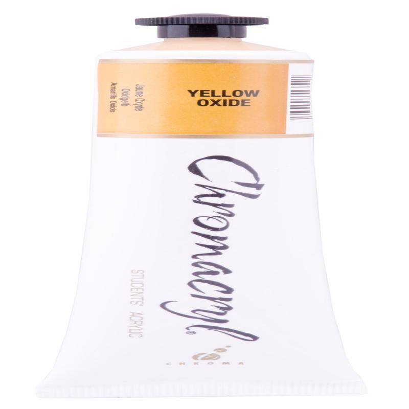 Yellow Oxide 75ml - Chromacryl Acrylic Paint
