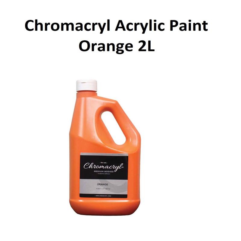 Orange 2L - Chromacryl Acrylic Paint
