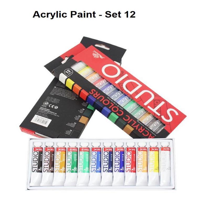 Phoenix Acrylic Paint Set 12mL (Set of 12)