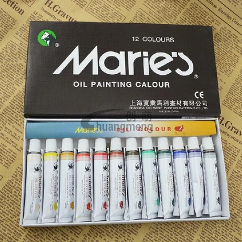 Set of 12 - Das Inspire Oil Paints