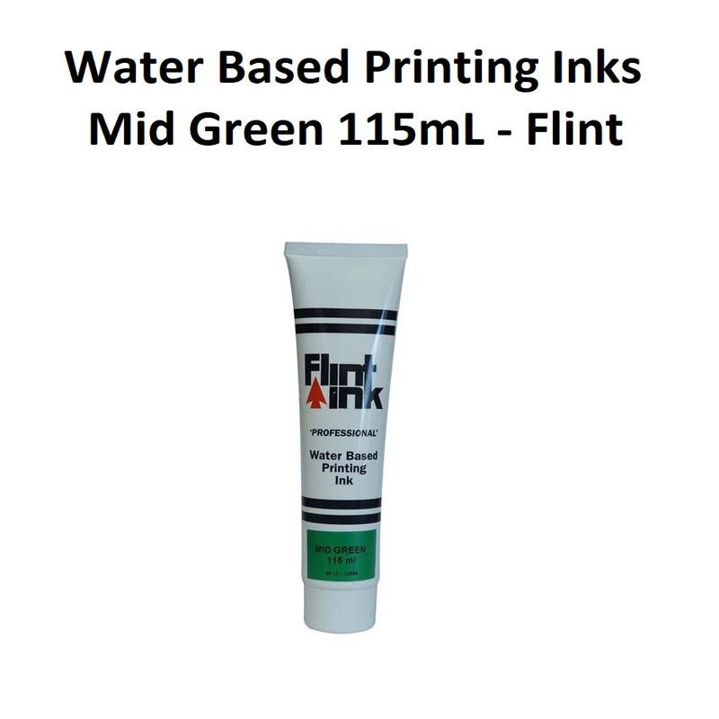 Mid Green 115mL - Flint Water Based Printing Inks