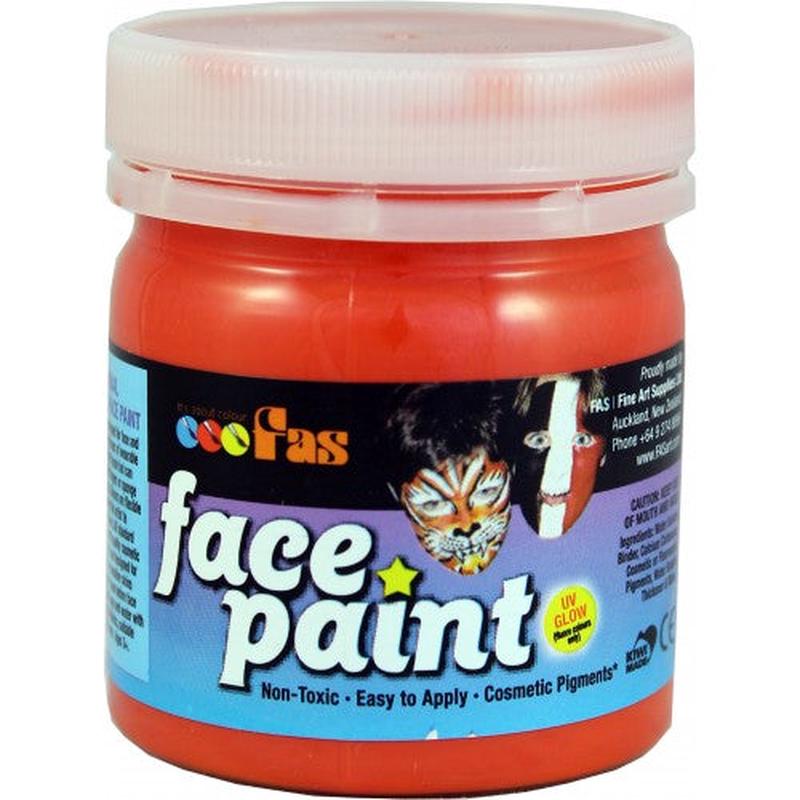 Orange 120mL - FAS Face Paints