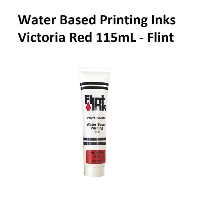Victoria Red 115mL - Flint Water Based Printing Inks