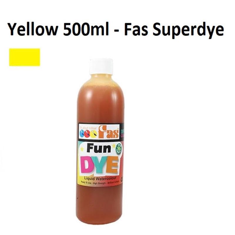 Yellow 500mL - FAS Superdye