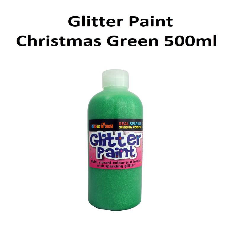 Green 500mL - Glitter Paint
