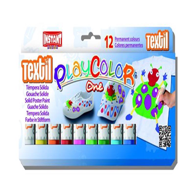 Playcolor One Paint Sticks - Textile 12's