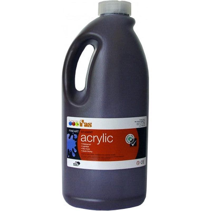 Burnt Umber 2L - FAS Student Acrylic Paint