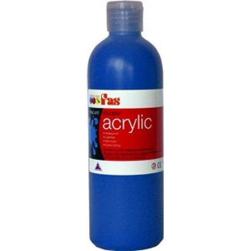 Cool Blue 500mL - FAS Student Acrylic Paint