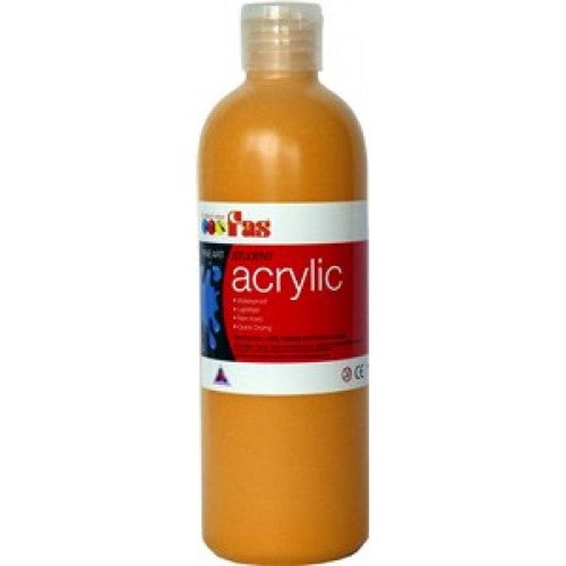 Gold Oxide 500mL - FAS Student Acrylic Paint