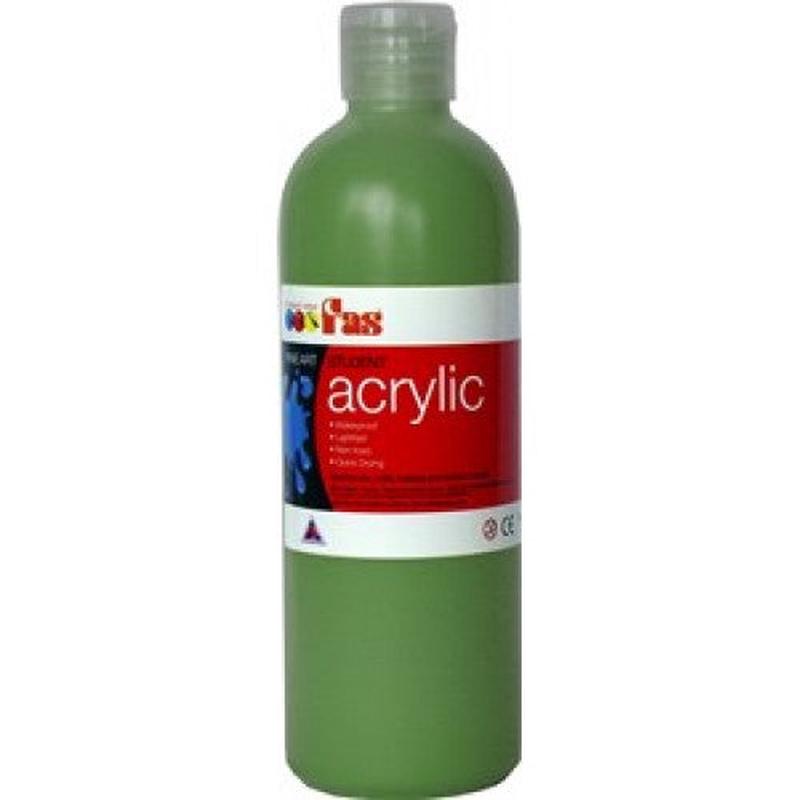 Green Light 500mL - FAS Student Acrylic Paint