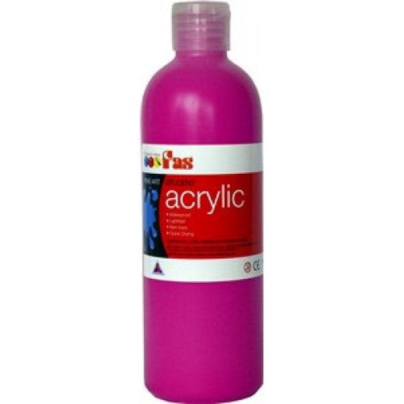 Magenta 500mL - FAS Student Acrylic Paint